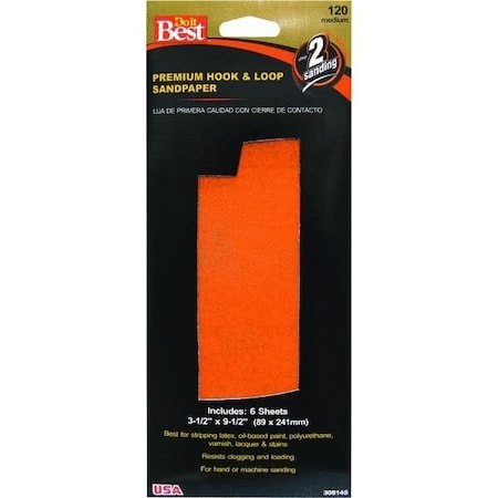 Premium Hook And Loop Sandpaper